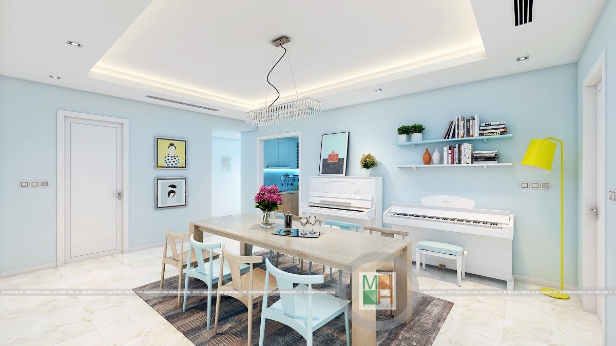 Kính màu ốp bếp tại quận Gò Vấp